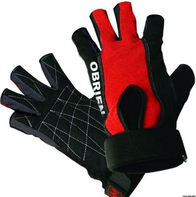 1528 / Gants de ski nautique - O BEIN - 3/4 Rouge/Noir/…