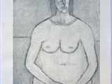 an image of a drawing of a man with no shirt on