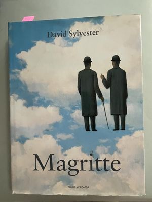 a book with a picture of two men standing next to each other