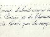 a black and white photo of a handwritten poem on a piece of paper
