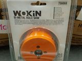 an image of a box of wokin bi - metal hole saws on a table