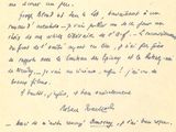 une lettre manuscrite d'une personne à sa mère