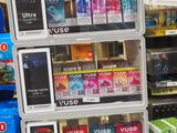 a display of various products for sale in a store