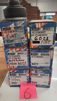 6 soufflets de cardans DEPA pour véhicules FIAT - AUDI - OPE…