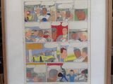 a picture of a picture of a comic strip in a frame