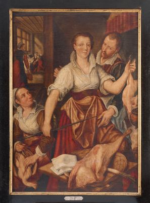 Ecole du XVIIe siècle - D'après Joachim BEUCKELAER (1533-157…