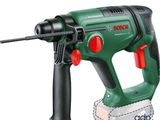 bosch rotary hammer with a drill attachment on a white background