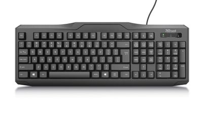 TRUST - Clavier filaire - Full size QWERTY Italien - Résista…