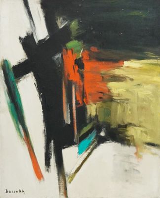 une image représentant un tableau représentant une croix posée sur une table