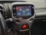 a car dashboard with a digital display on it