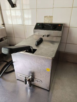 an image of a commercial fryer in a kitchen