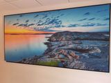 a picture of a picture hanging on the wall