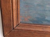 a picture of a painting on the wall of a room