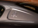 a close up of a car ' s emblem on the side of the car