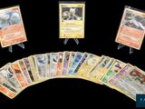 a lot of cards that are sitting on a table