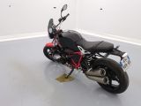 a motorcycle that is parked in a room