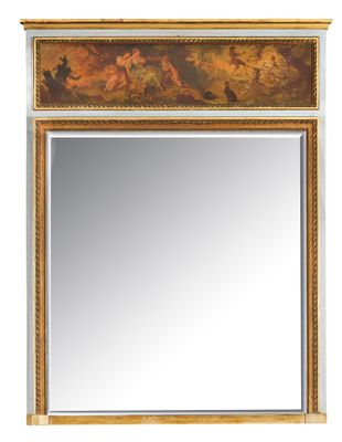 une image représentant un miroir sur lequel est peinte une peinture