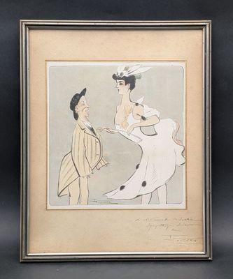 an image of a painting of a man and a woman