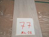 a piece of wood that has a price tag on it
