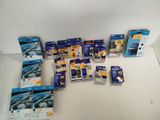 many different types of ink cartridges on the table