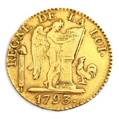 l'image d'une pièce d'or ornée d'un ange
