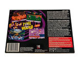 a back cover of a board game with a picture of a man