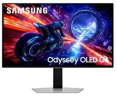 the samsung qled - g9 monitor is shown on a white background