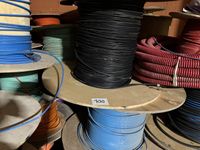 Lot de bobines de cables électriques, réseau, antennes et di…