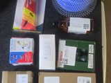 many items that are sitting on a table together