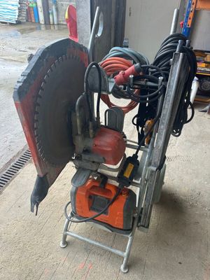 1 Scie murale HUSQVARNA avec groupe électrique d'alimentation haute fr - Photo 1