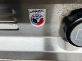 a sticker on the side of a machine that has a sticker on it