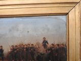 a picture of a painting of a group of men