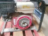 an image of a small engine on a pallet