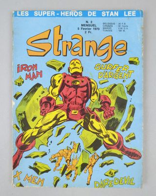 STRANGE N°2 - Février 1970. Petit défaut au bas du dos, peti…