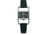 une image d'une montre noire au cadran carré