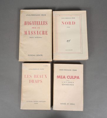 three books on a table, one of which has a title and the other of which is in french