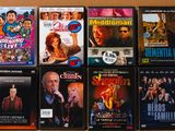 beaucoup de films qui sont sur la table