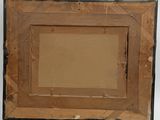 an old picture of a picture frame with a picture in it