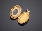 a pair of 18k yellow gold oval cabochle cabochle cabochle cabochle cabochle cabochle cabochle cabochle