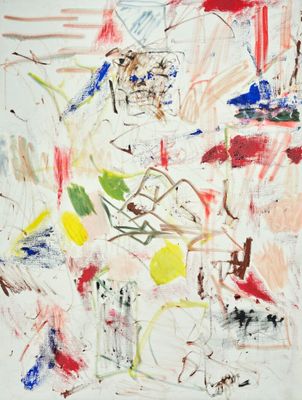 an image of a painting with a lot of different colors on it