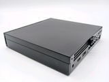 an image of a black computer case sitting on top of a white surface