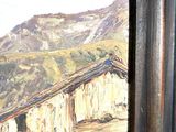 a picture of a painting on the wall of a building