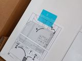 a picture of a box that has a laptop inside of it