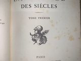 an old book with a picture of a man on it