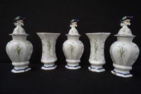DELFT - magnifique ensemble de cinq armoires anciennes - sig… (photo 2)