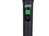 a microphone with a usb drive attached to it