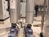 two valves that are connected to each other on a pallet