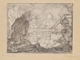 an image of a drawing of a man and a woman sitting at a table