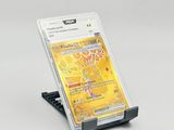 gros plan d'un porte-cartes pokemon sur une surface blanche