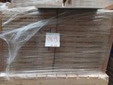 a stack of boxes that have a sign on it